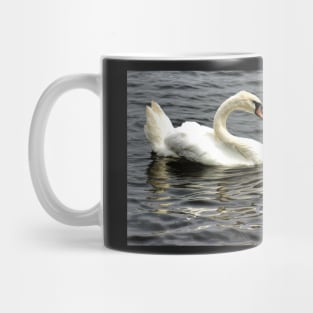 Mute Swan Heart Mug